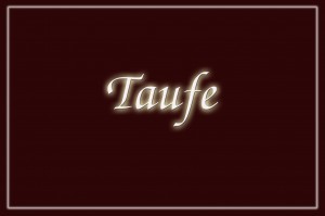 Taufe